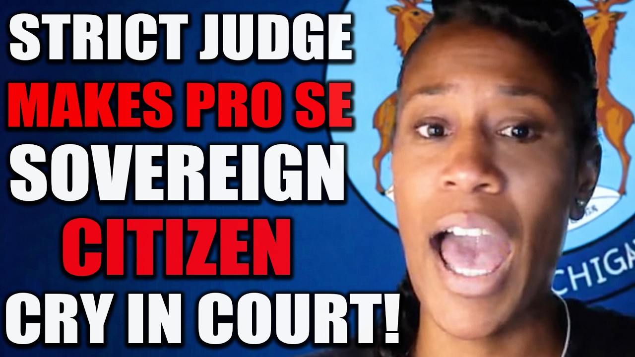 Sovereign Citizen Breaks Down After Judge DESTROYS “Right to Travel” Defense — 30 Days in Jail!