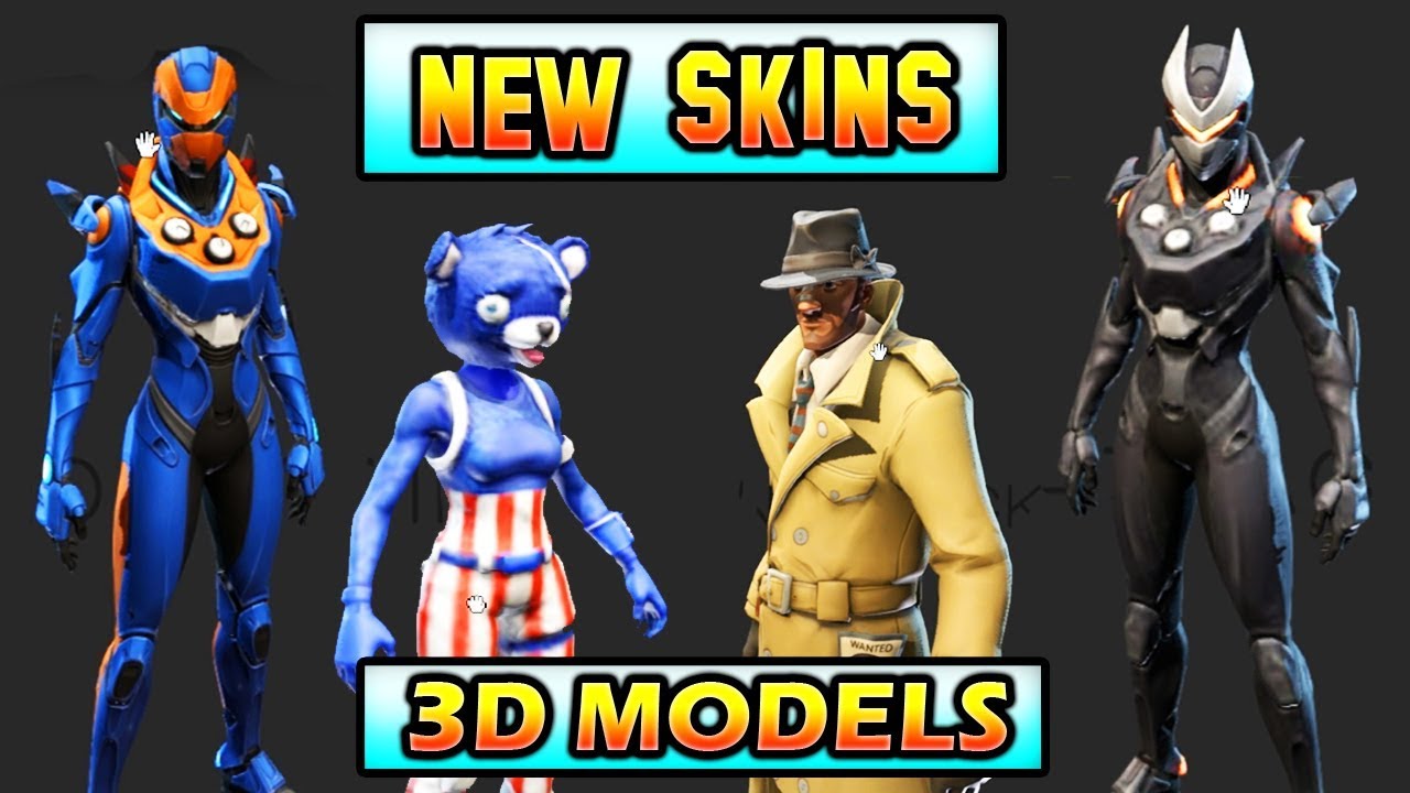 ALL *NEW* LEAKED SKINS! 3D MODELS! Fornite Skins (Oblivion ... - 1280 x 720 jpeg 136kB