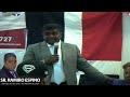 ACTIVIDAD EN LA CASA DOMINICANA DE HAZLETON CON EL SR RAMIRO ESPINO 28/08/ 2017