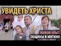 УВИДЕТЬ ХРИСТА / опыт общины храма Всемилостивого Спаса в Митино