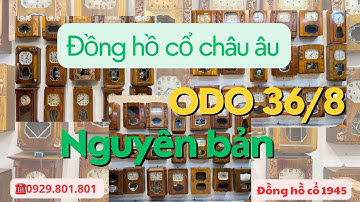 Odo 36/8, Jura, Girod- Những mẫu đồng hồ cổ Pháp chuông Westminster hay đáng chơi nhất
