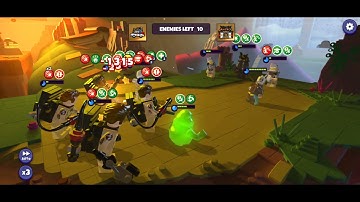 Lego Legacy Heroes Unboxed Ghost & Garmadon Part 2 Tier6 The Might of Garmadon complete