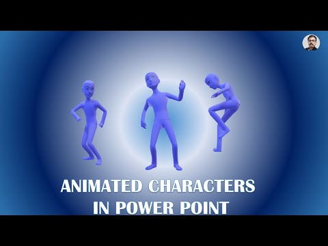 Using 3D Animated Characters in PowerPoint and Creating Movie Effect