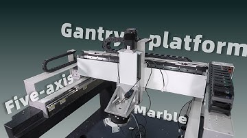 Gantry double drive marble platform!🤓Real assembly records of Yiheda workshop.