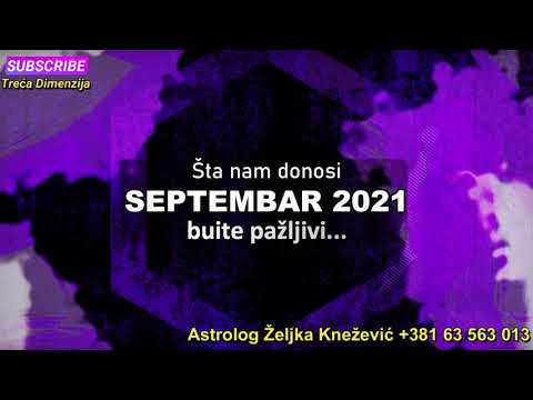 Video: Mladi mjesec, septembar 2021