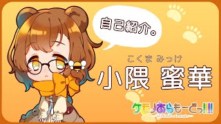 「【自己紹介/VTuber】どちら様？ 小隈 蜜華(こくま みっけ)です。【ケモあら】」のサムネイル