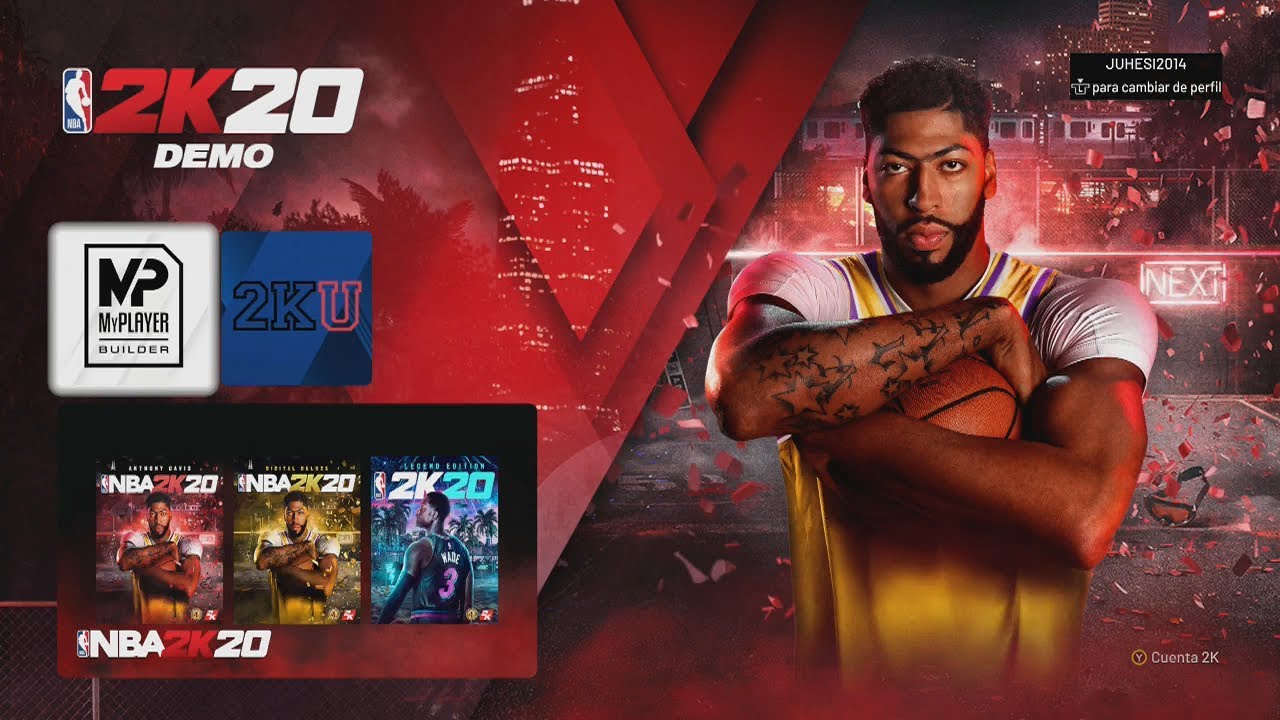 Nba2k20 Demo-Primeros minutos probando movimientos