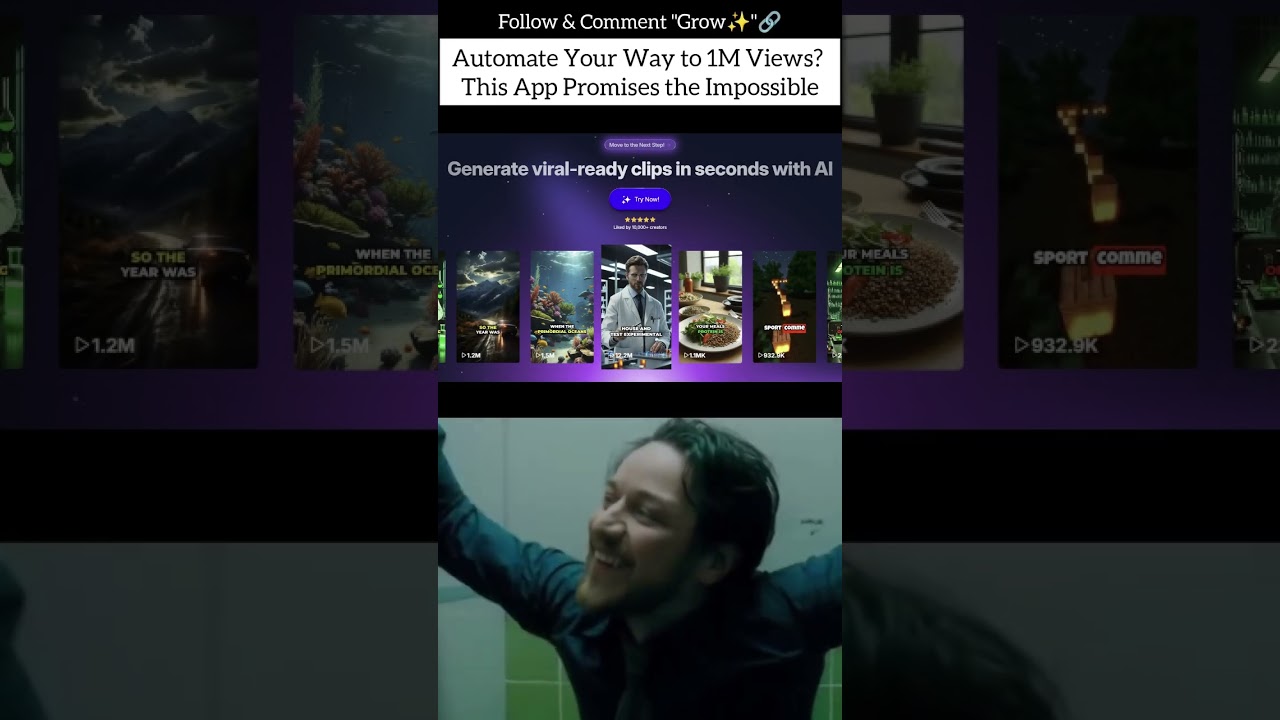 This AI App Makes Viral Clips in SECONDS