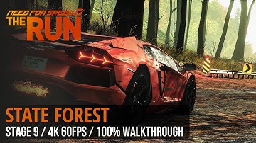 Need For Speed: The Run ➤ Stage 9: State Forest [4K ULTRA ● EXTREME]