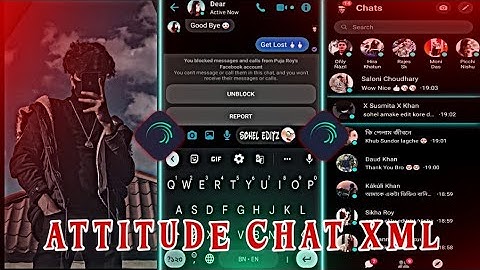 New Attitude Chat Lyrics Xml File || Alight motion Chat Lyrics Video Editing Tutorial || #xml  #chat