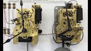 Watch the Self Winding Subsidiary clock movement hands synchronizing on the hour.