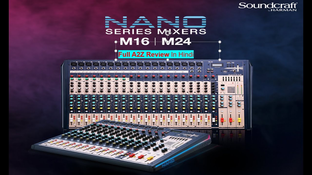 Soundcraft#NANO#M24 Soundcraft NANO M24 Mixer Review 1st in