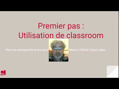 Présenation classroom ISSAE Cnam Liban (1/4)