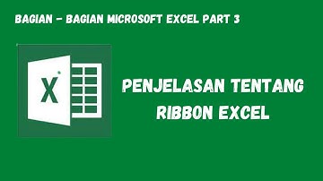 Bagian bagian Microsoft Excel 2013 Part III Ribbon Excel #belajarexcel #ribbon #exceltutorial