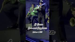 Trombonist breaks Al Green's rose! #algreen