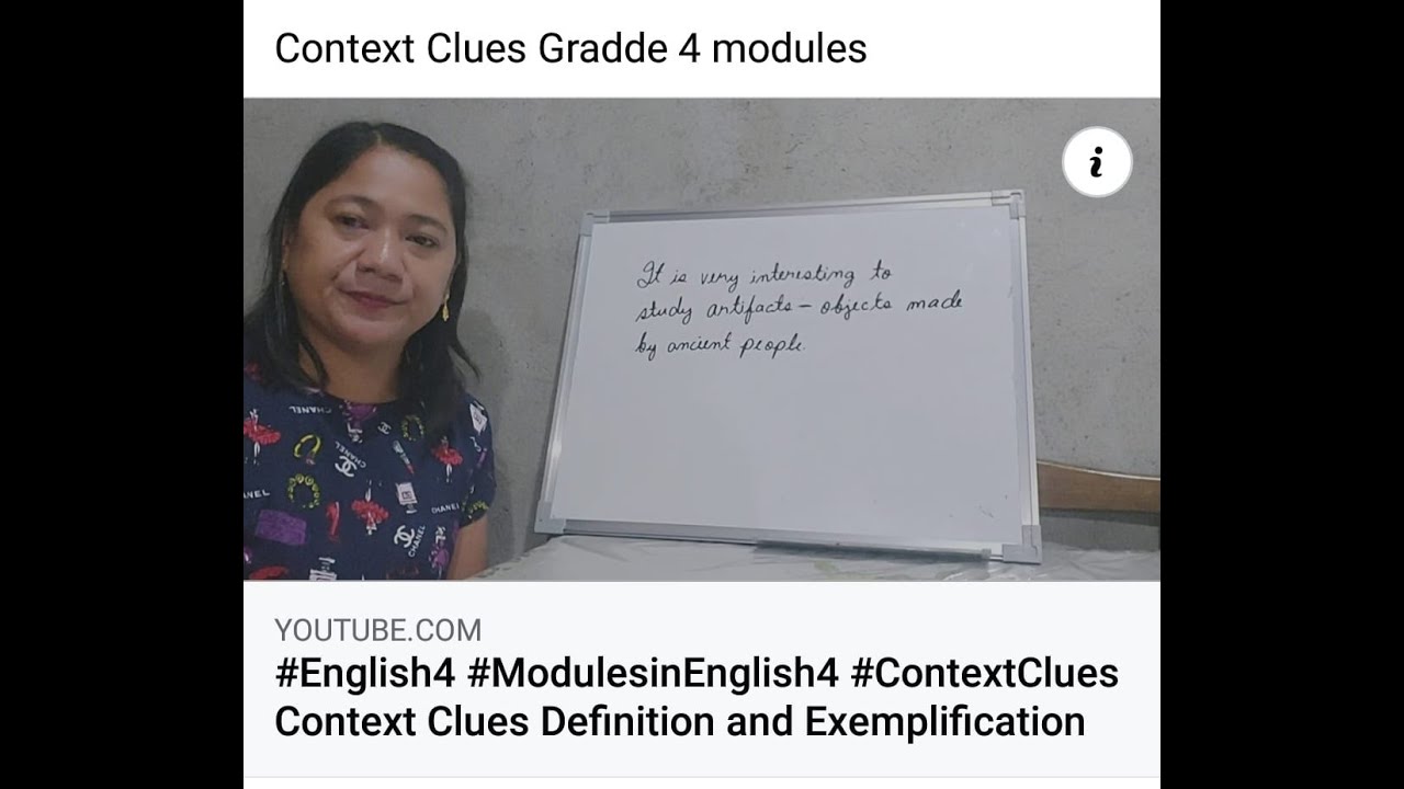 English4 ModulesinEnglish4 ContextClues Context Clues Definition And english4-modulesinenglish4-contextclues-context-clues-definition-and