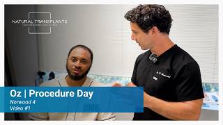 Norwood 4 Hair Transplant for Receding Hairline and Crown Hair Loss | Dr. Kevin Blumenthal (Oz)