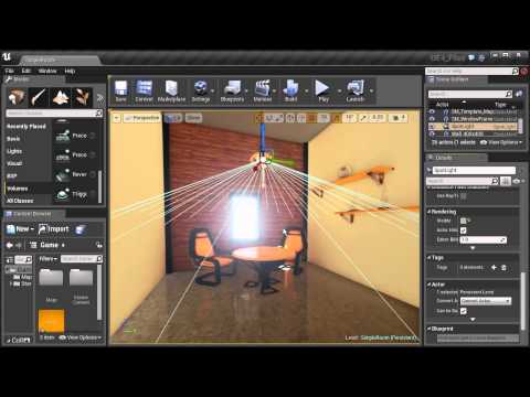 Creating a Toggleable Light in Unreal Engine Using Blueprint