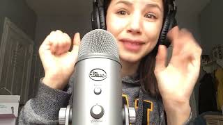 ASMR REUPLOADED Mic Brushing/ Triggers
