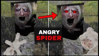 Angelene Spider gets angry with teddy|| Granny V1.8 New Update Secret Easteregg