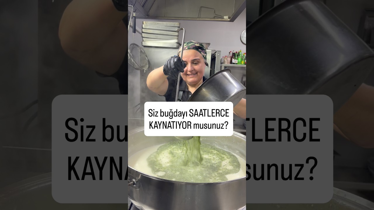 Ayran aşı çorbası yapıyoruz 🤌 ister soğuk ister sıcak tüketin 👌