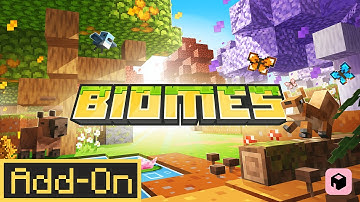BIOMES Add-On Minecraft Marketplace ( Official Trailer )