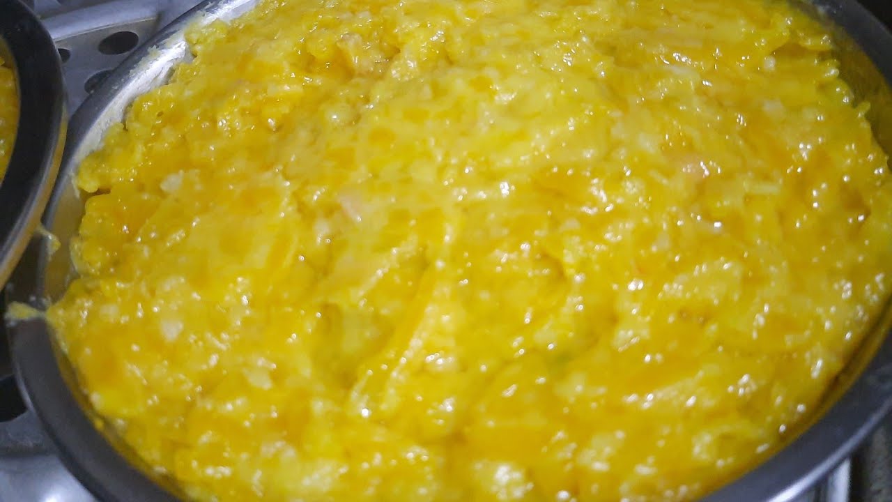 Chinese Steam Rice Pumpkin Cakehealthy YouTube