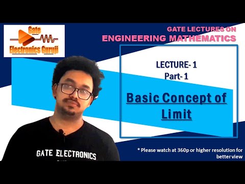 Limit | Lecture 01 (Part 1) | Engineering Mathematics | GATE - YouTube