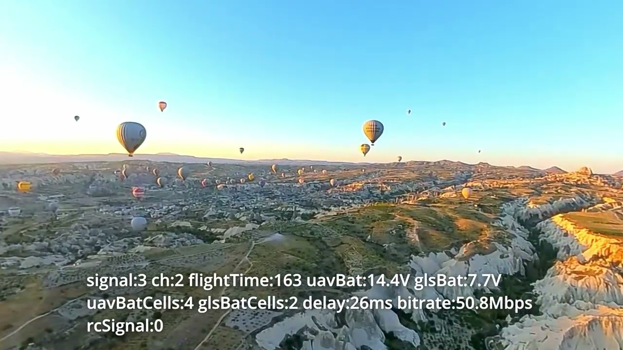 FPV in Love valley, Cappadocia (footage from goggles)