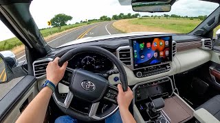 2023 Toyota Sequoia Capstone  POV First Drive (Binaural Audio)