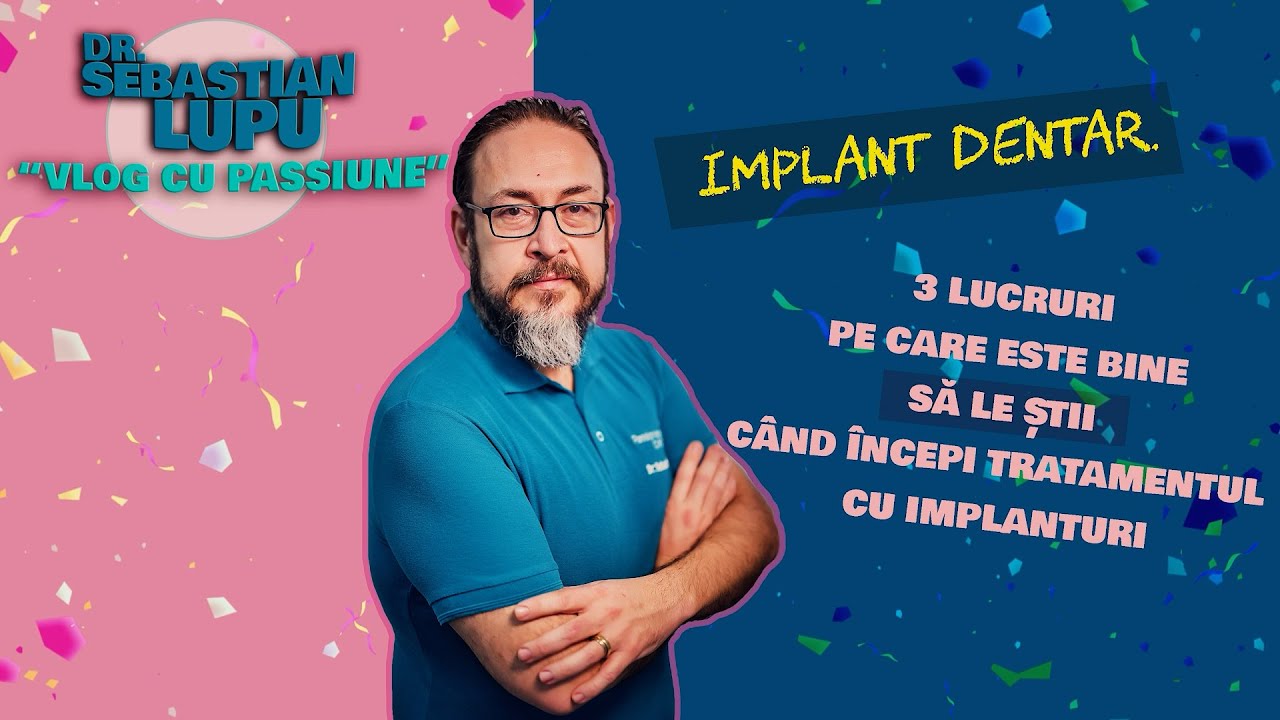 Clinica Stomatologica Iasi | Implantul dentar - Top 3 lucruri bune de stiut daca vrei implant dentar