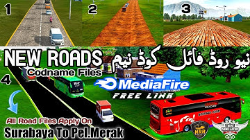 Vip Roads For Bussid || Roads Codname File || New Roads In Bussid || Carpet Road || NRR OFFICIAL PK