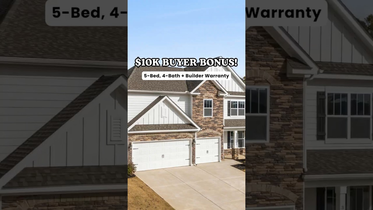 Save $10k on Your Dream Home! 5-Bed, 4-Bath Boiling Springs Home