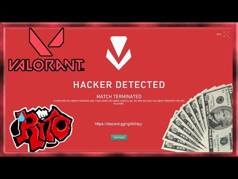 Vidéo: Riot Offre Aux Hackers Jusqu'à 100000 $ Pour Trouver Des Exploits Anti-triche Valorant