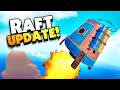 LAUNCHING A ROCKET SKY HIGH in Raft Chapter 2