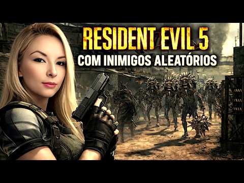 RESIDENT EVIL 5 com MOD de INIMIGOS ALEATÓRIOS