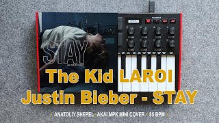 The Kid LAROI, Justin Bieber - STAY (Akai MPK mini cover) screenshot 5