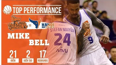 MIKE BELL VS. DANANG DRAGONS - GAME 33 VBA 2018 | TOP PERFORMANCE