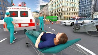 Ambulance Simulator Car Driver - Car Driving Doctor Game- Android Gameplay screenshot 4
