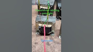 Transformer winding complete : 600w,800w,1000w #electronic #repairzones #transformers #ips #winding