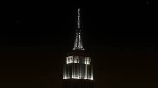 Virtual Empire State Building Lights Up for the New Year!