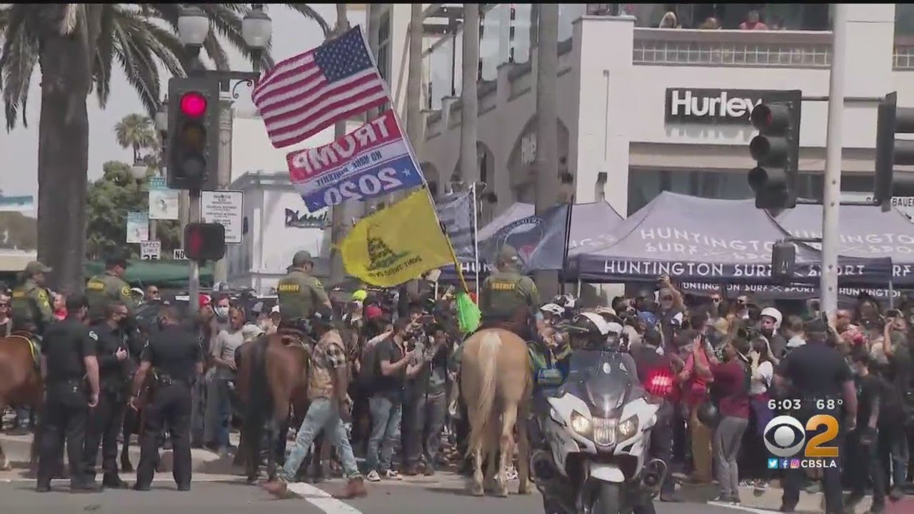 Unlawful Assembly Declared at Site of 'White Lives Matter' Rally ...