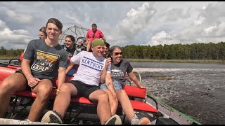 Chased By Crazy Fast Alligator!!! Gulf Coast Gator Ranch Air Boat Tour 2022!!