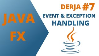 JavaFx | Event & exception handling (Arabic) #7