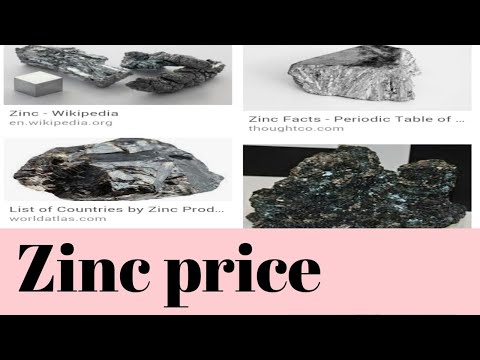 How Much Is Zinc Per Kilo