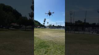 Fully autonomous mission with payload delivery system working