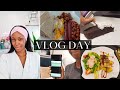 VLOG: DAY IN THE LIFE AS A NEWLYWED, WHAT WE EAT IN A DAY, CREATING THUMBNAIL, SKINCARE, BAKING CAKE