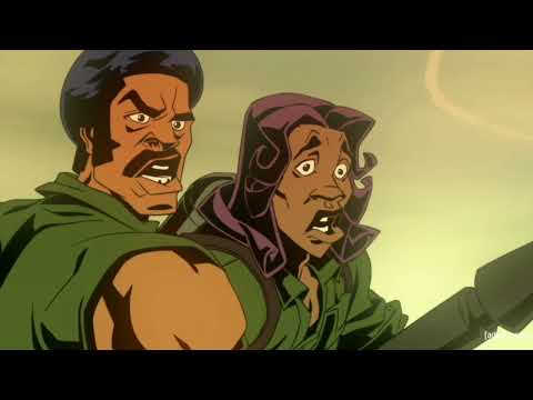 Black dynamite - Black Dynamite swims to save cream corn