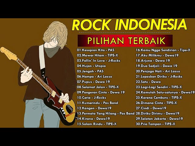 LAGU ROCK INDONESIA (BAND ROCK LEGEND INDONESIA) | PLAYLIST ROCK SONG INDONESIA|| Utopia || Dewa 19 class=