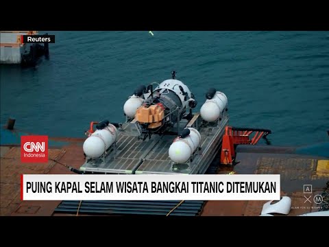 Meledak di Bawah Laut, Puing Kapal Selam Wisata Bangkai Titanic Ditemukan